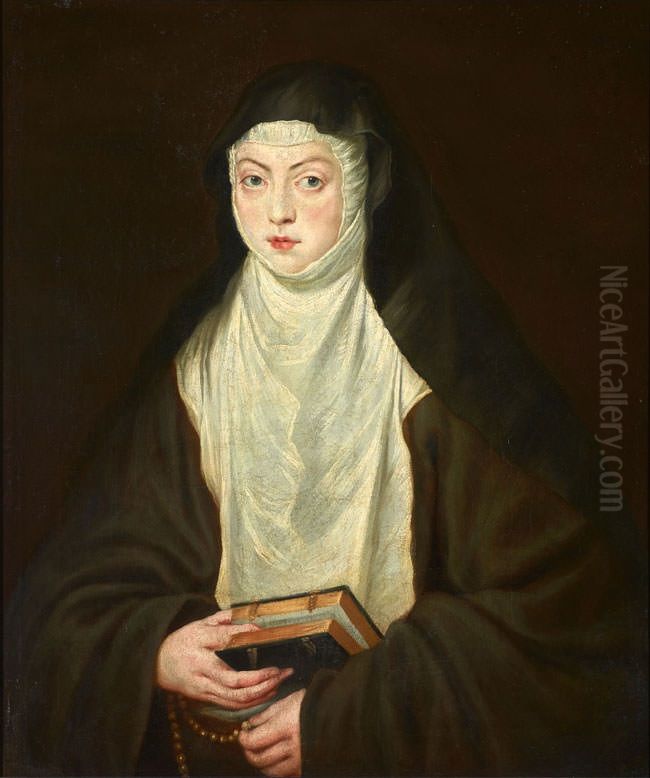 Sor Ana Dorotea de Austria Oil Painting by (studio of) Rubens, Peter Paul