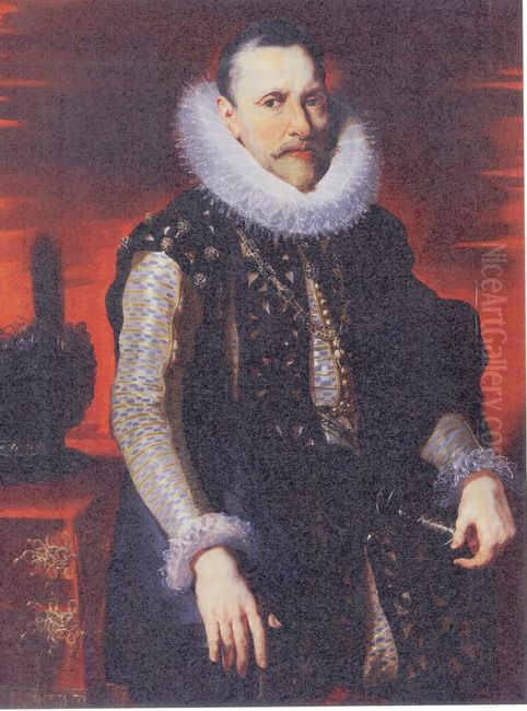 Portrait of Albert, archduke of Austria (1559-1621) Oil Painting by (studio of) Rubens, Peter Paul