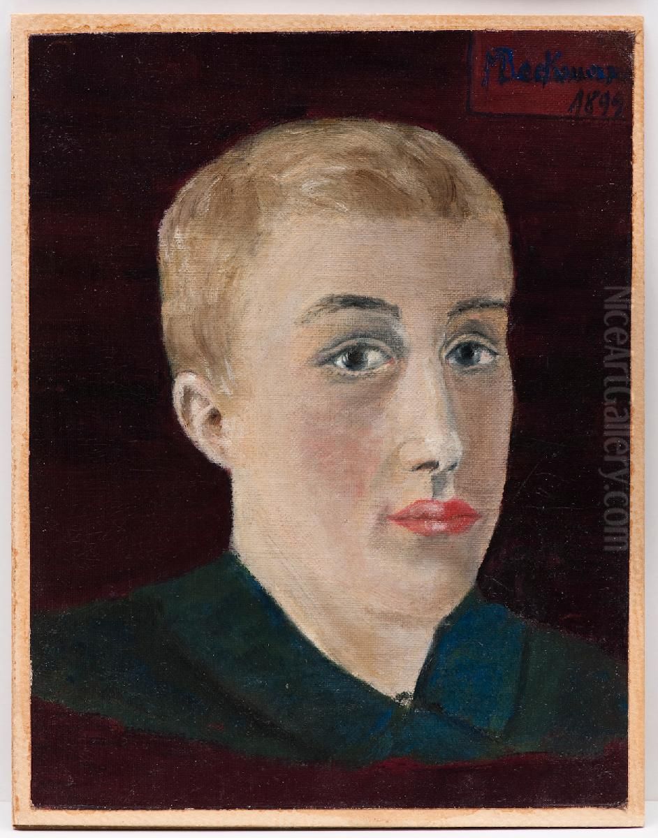 Self-portrait Oil Painting by Max Beckmann