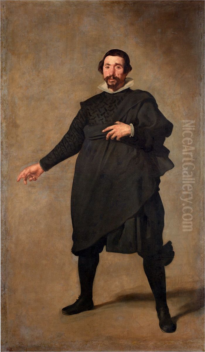 Portrait of Pablo de Valladolid Oil Painting by Diego Rodriguez de Silva y Velazquez