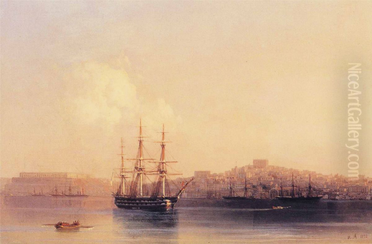 Sebastopol Oil Painting by Ivan Aivazovsky