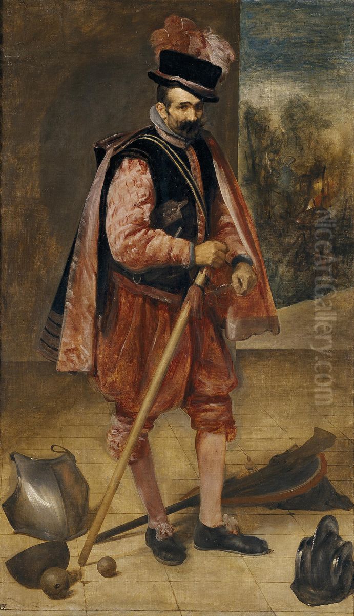The Jester Don John of Austria Oil Painting by Diego Rodriguez de Silva y Velazquez