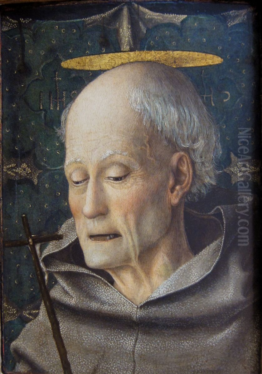 Saint Bernardino of Siena Oil Painting by Jacopo Bellini