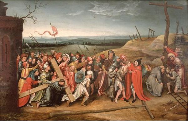The way to Calvary Oil Painting by Hieronymous Bosch