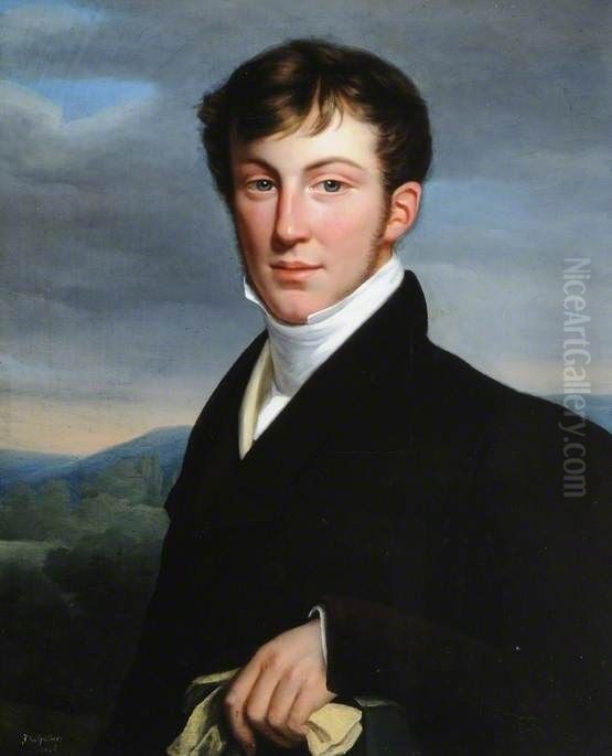 George Barkworth (d.1858) Oil Painting by Julie Volpeliere