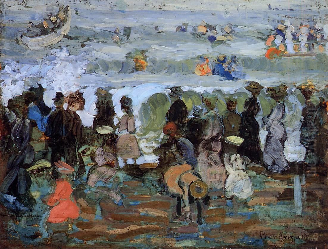 After the Storm Oil Painting by Maurice Prendergast