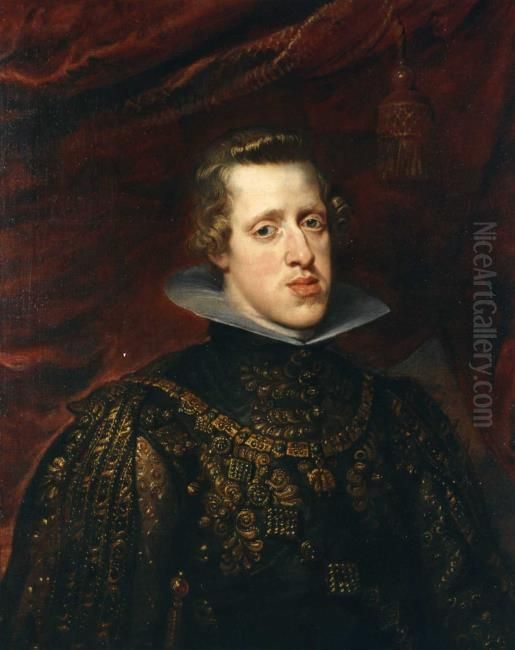 Portrait of Philip IV (1605-1665), King of Spain Oil Painting by (studio of) Rubens, Peter Paul