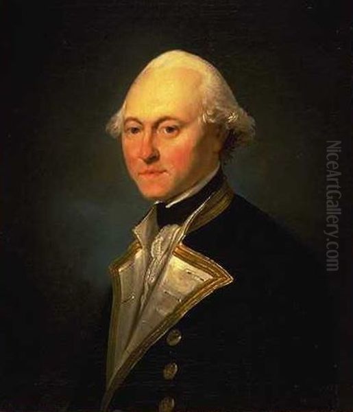 Portrait of Captain James King, commander of Discovery during Cook's third voyage Oil Painting by John Webber