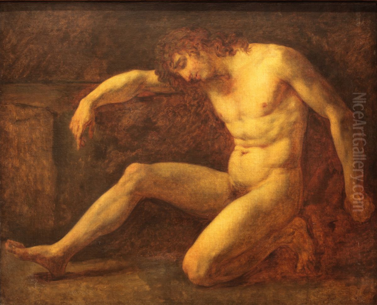 La mort de Viala Oil Painting by Pierre-Paul Prud'hon