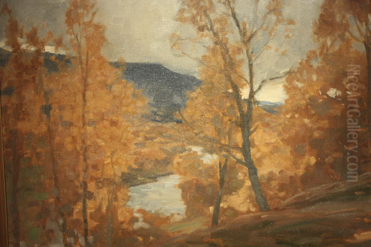 Deeside Oil Painting by unknown