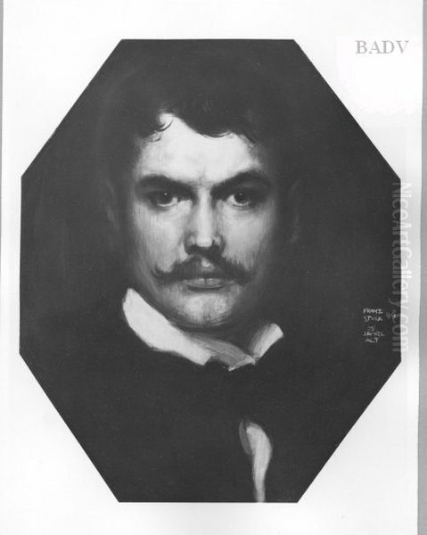 Selbstbildnis Oil Painting by Franz Stuck