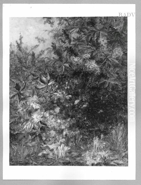 September-Oktober, aus einem Jahreszyklus Oil Painting by Olga Wisinger-Florian