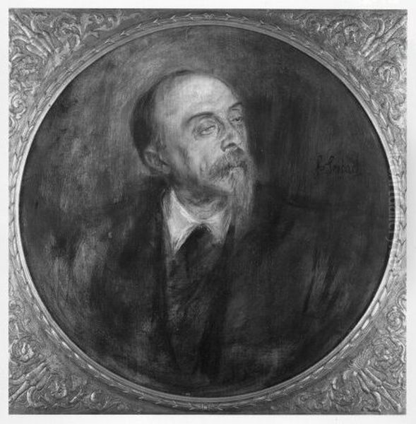 portrait of a man Oil Painting by Lenbach Franz Von