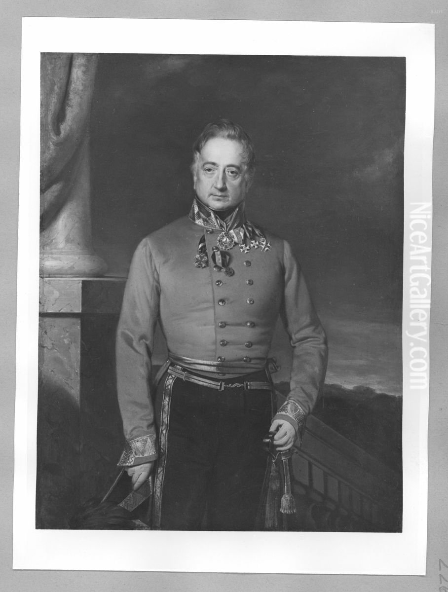 Portrat des Grafen Radetzky Oil Painting by Franz Eybl