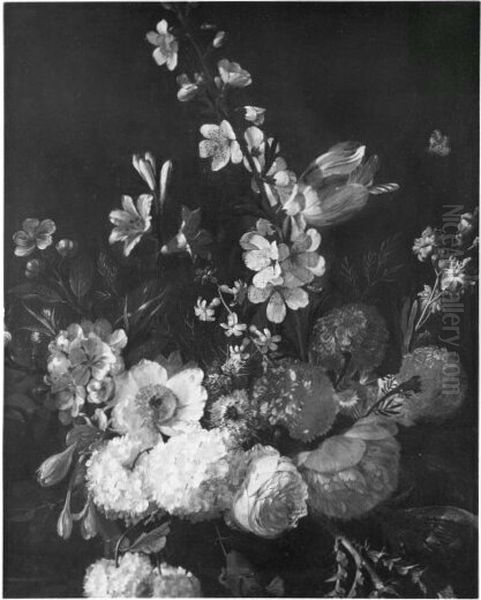 Blumenstillleben Oil Painting by Rachel Ruysch