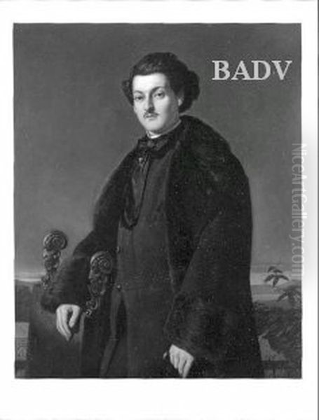 Bildnis des Photographen Reitmayer Oil Painting by Anselm Friedrich Feuerbach