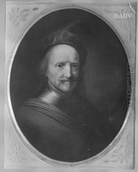 Portrait of Rembrandt' s father Oil Painting by Gerrit Dou