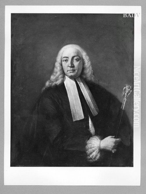 portrait of a judge Oil Painting by Alessandro Longhi