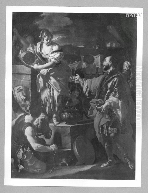 unleserlich Oil Painting by Francesco Solimena