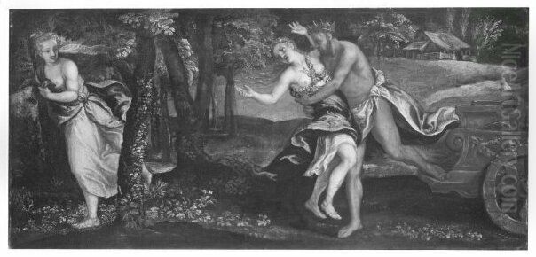 cape of Proserpine Oil Painting by Jacopo Tintoretto