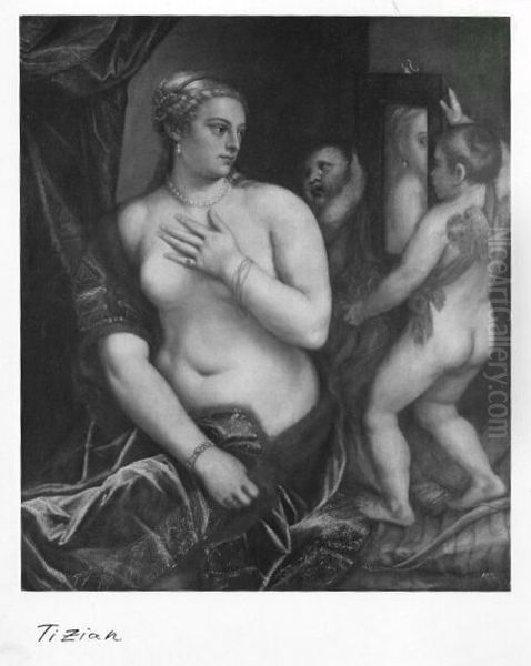 Toilette der Venus Oil Painting by Titian