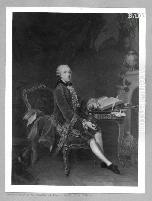 unleserlich Oil Painting by Charles-Joseph Natoire