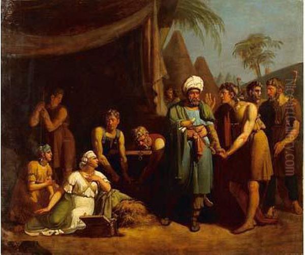 Francois Oil Painting by Alexandre-Francois Caminade