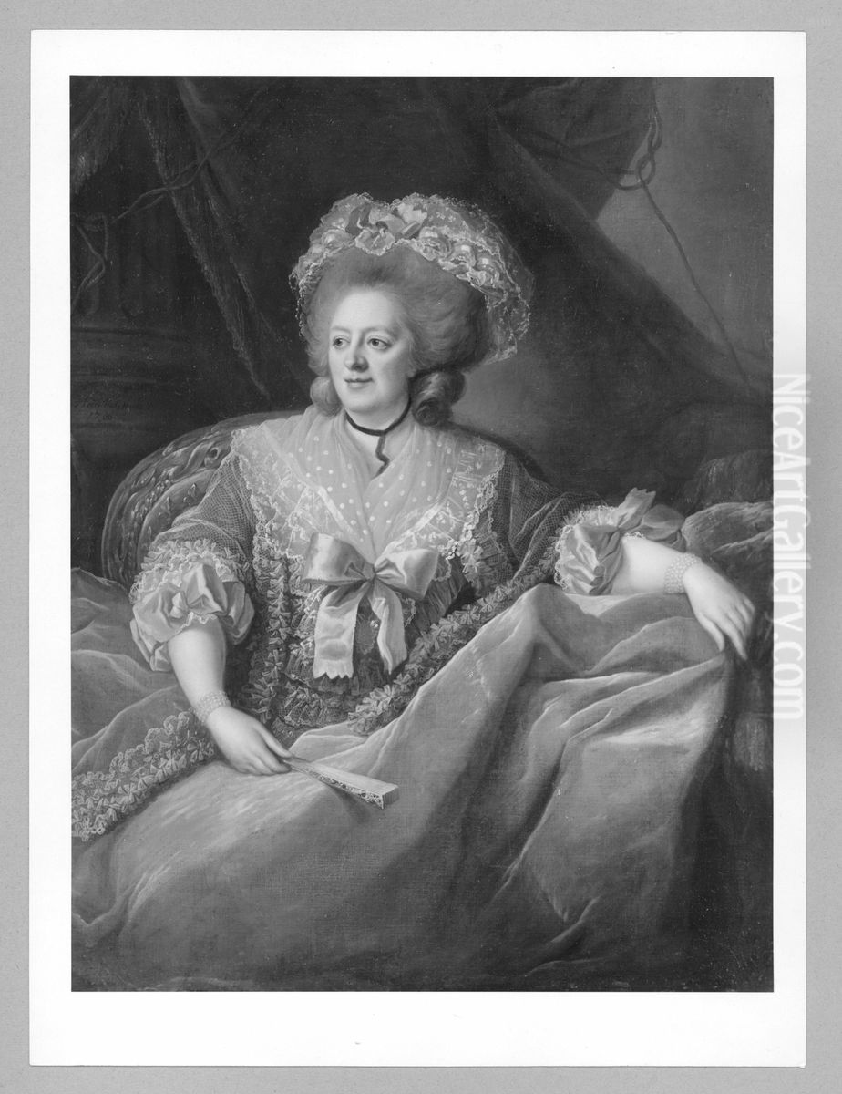 Madame Adelaide (Tochter Ludwigs XV.) Oil Painting by Johann Ernst Heinsius