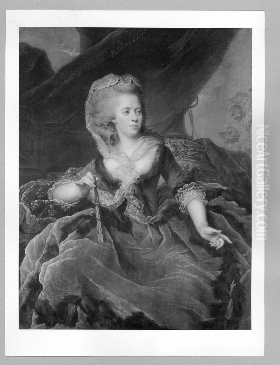 Madame Victoire (Tochter Ludwigs XV.) Oil Painting by Johann Ernst Heinsius