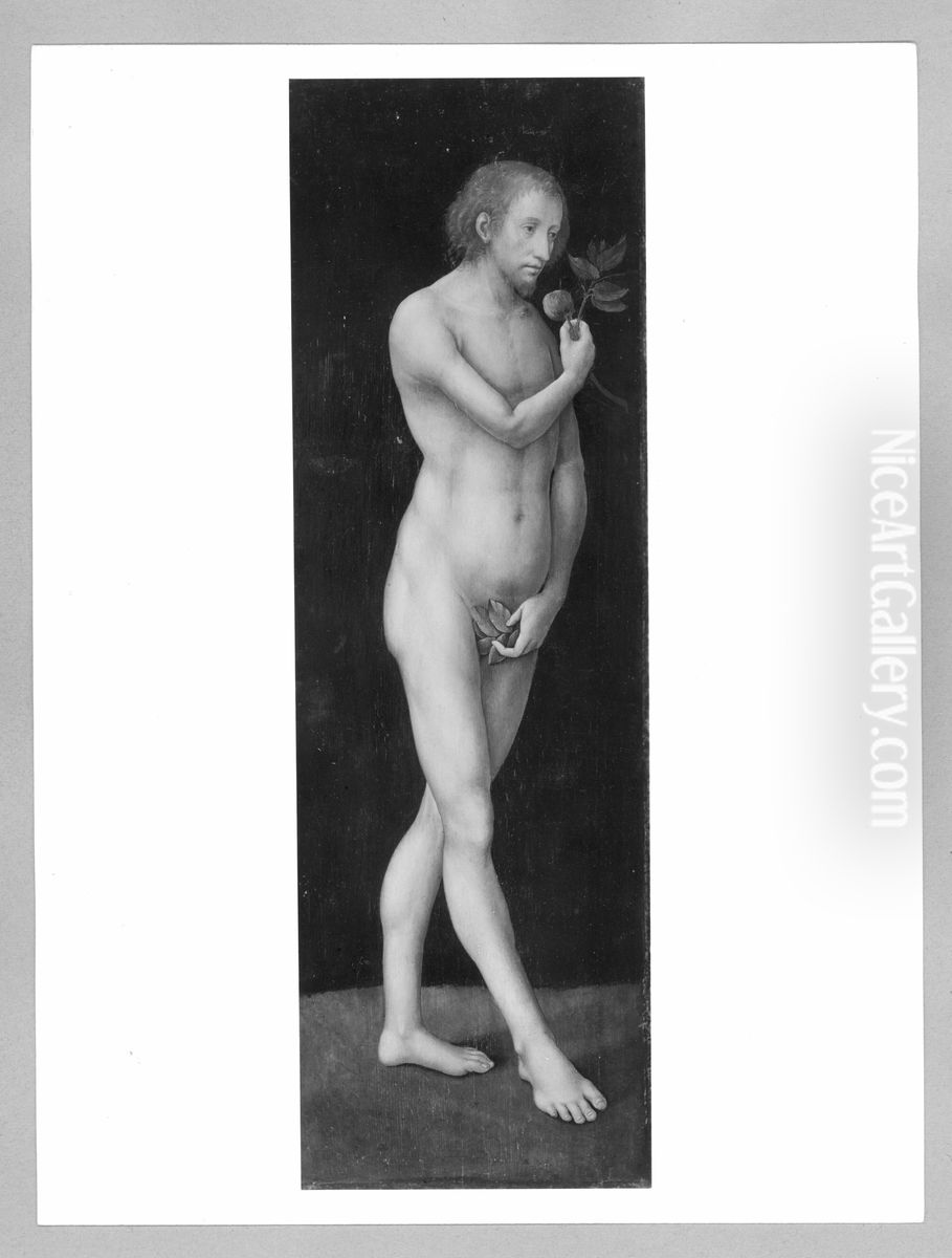 Adam Oil Painting by Lucas Cranach the Elder