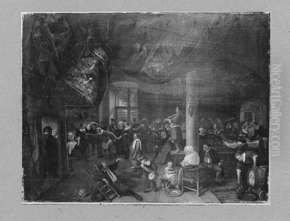 Marriage the country Oil Painting by Jan Steen