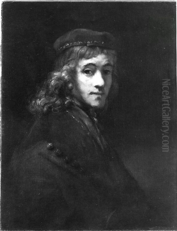 Bildnis seines Sohnes Titus Oil Painting by Rembrandt