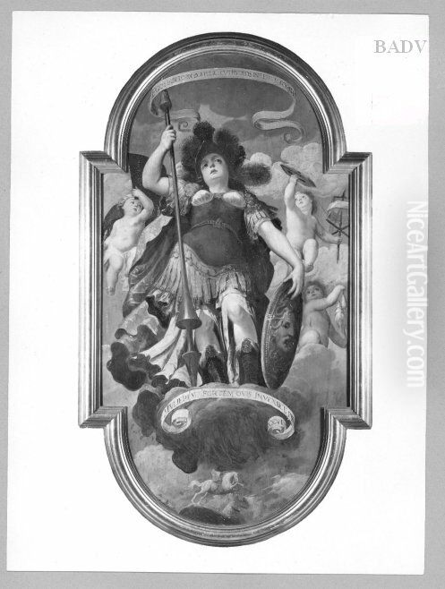 Allegorische weibliche Figur Oil Painting by Peter Candid