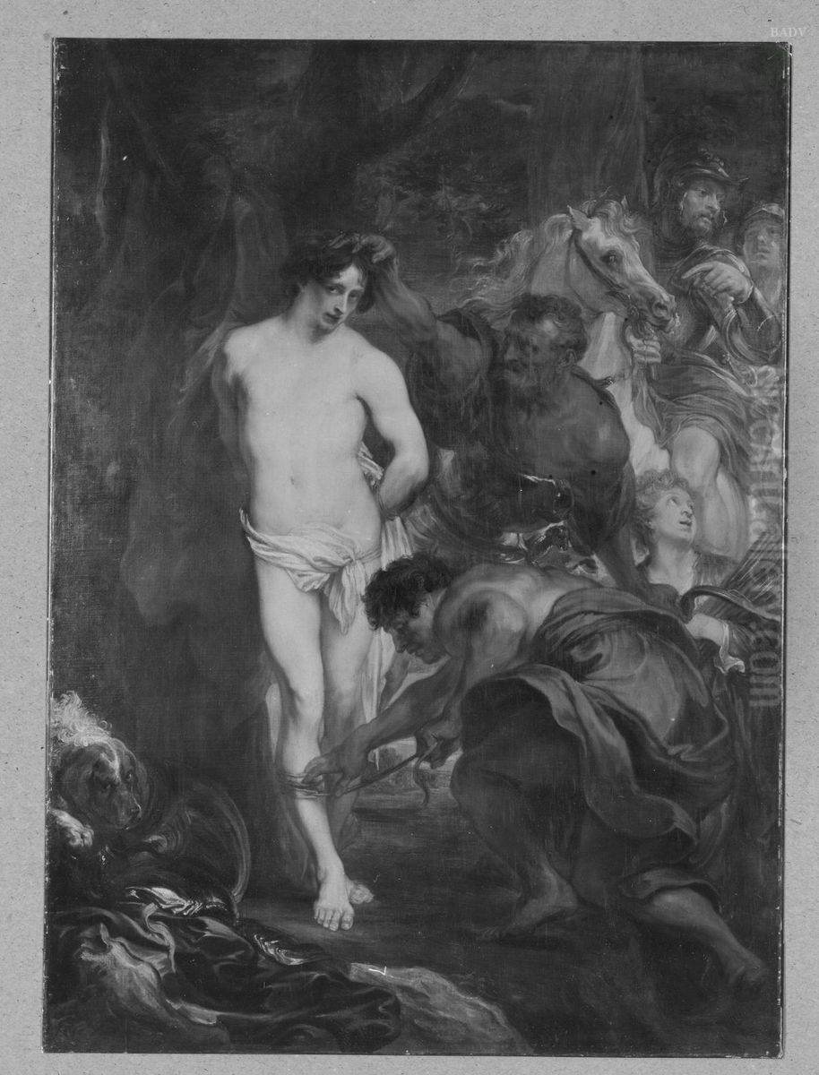 Martyrium des Heiligen Sebastian Oil Painting by Sir Anthony Van Dyck
