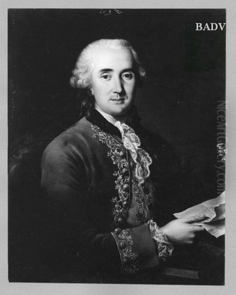 Bildnis eines Kavaliers Oil Painting by Johann Heinrich Tischbein