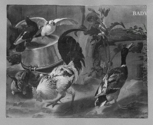 birds Oil Painting by Jacomo Victors