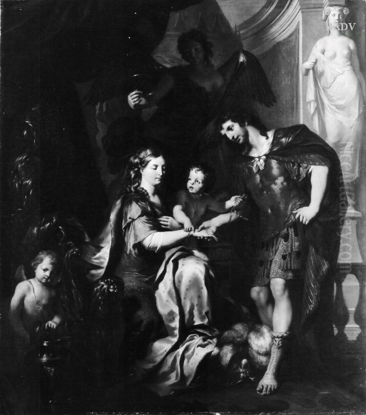 Allegorische Verlobungsszene Oil Painting by Gerard de Lairesse