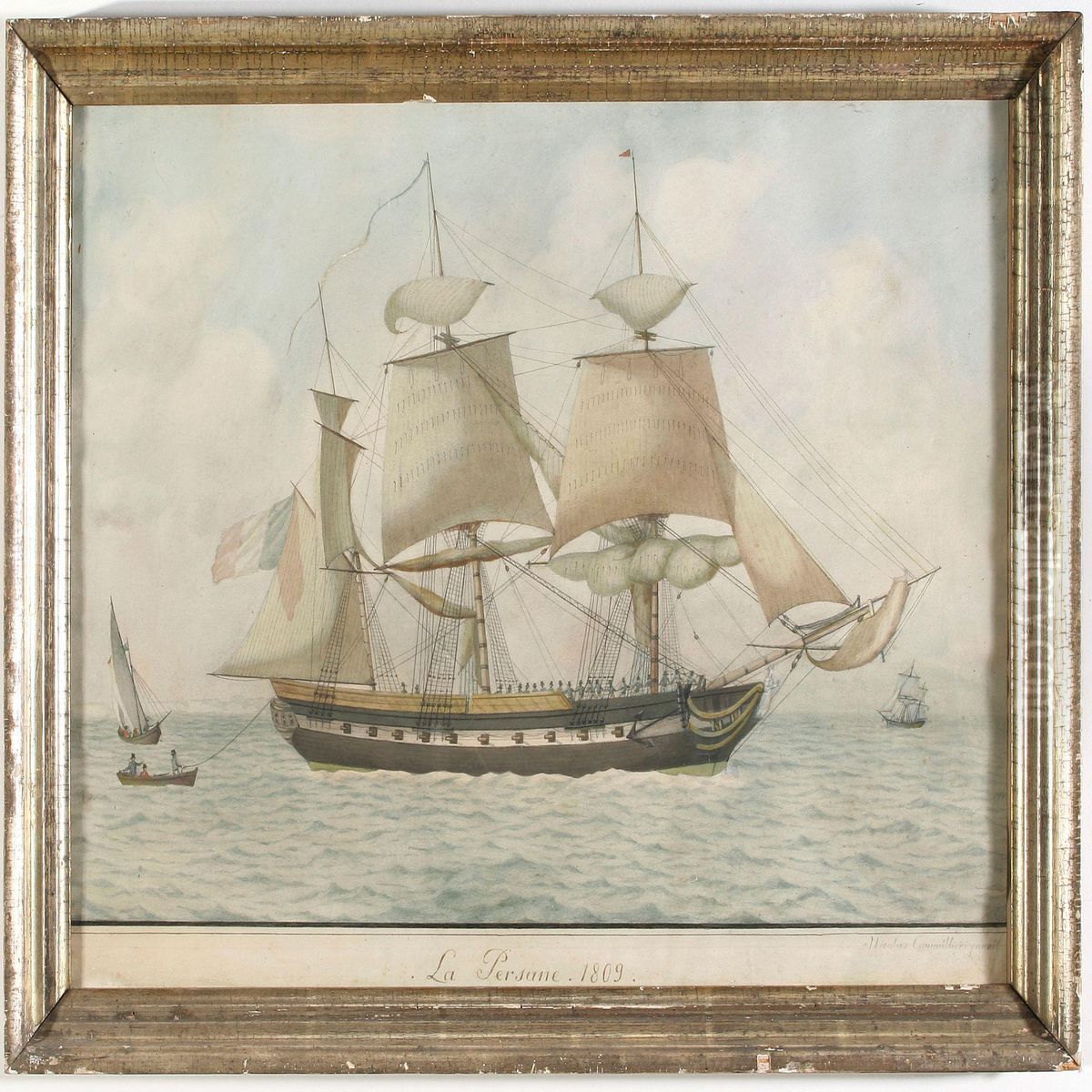 La Persane Oil Painting by Nicholas Cammillieri