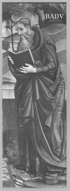 Der heilige Hieronymus Oil Painting by Raffaellino del Garbo