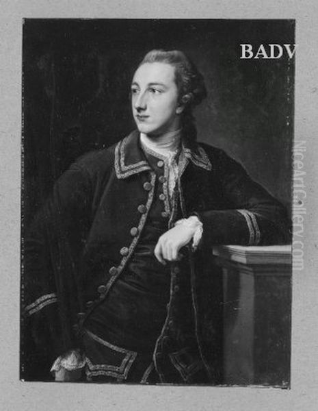 Bildnis eines jungen Mannes Oil Painting by Pompeo Batoni