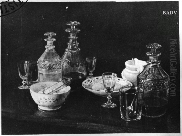 breakfast still-life Oil Painting by Jean-Etienne Liotard