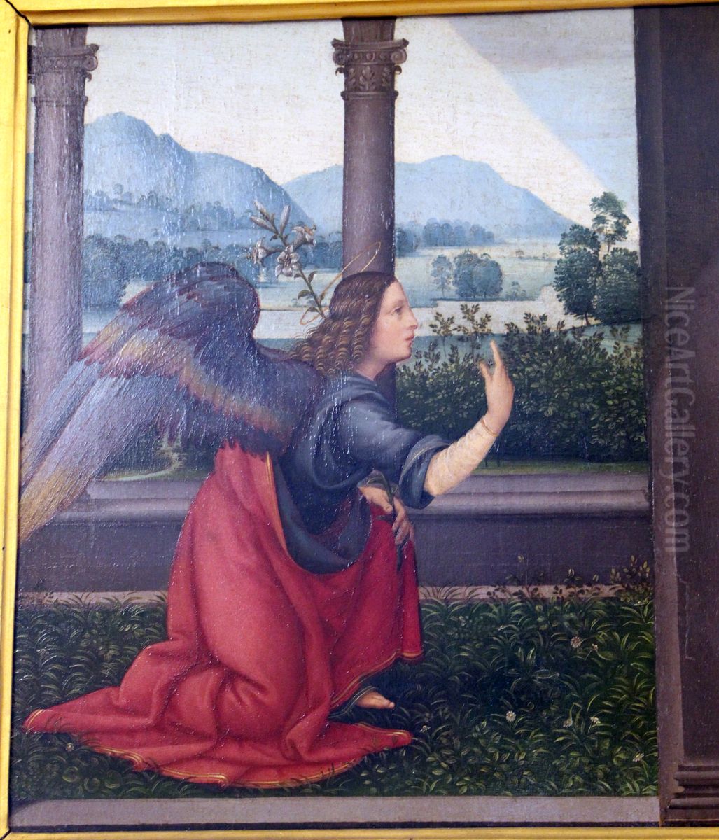 Annunciation Oil Painting by Lorenzo Di Credi