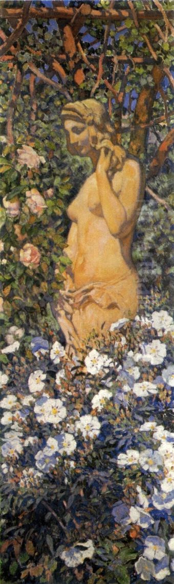 Flora. Oil Painting by Theo van Rysselberghe
