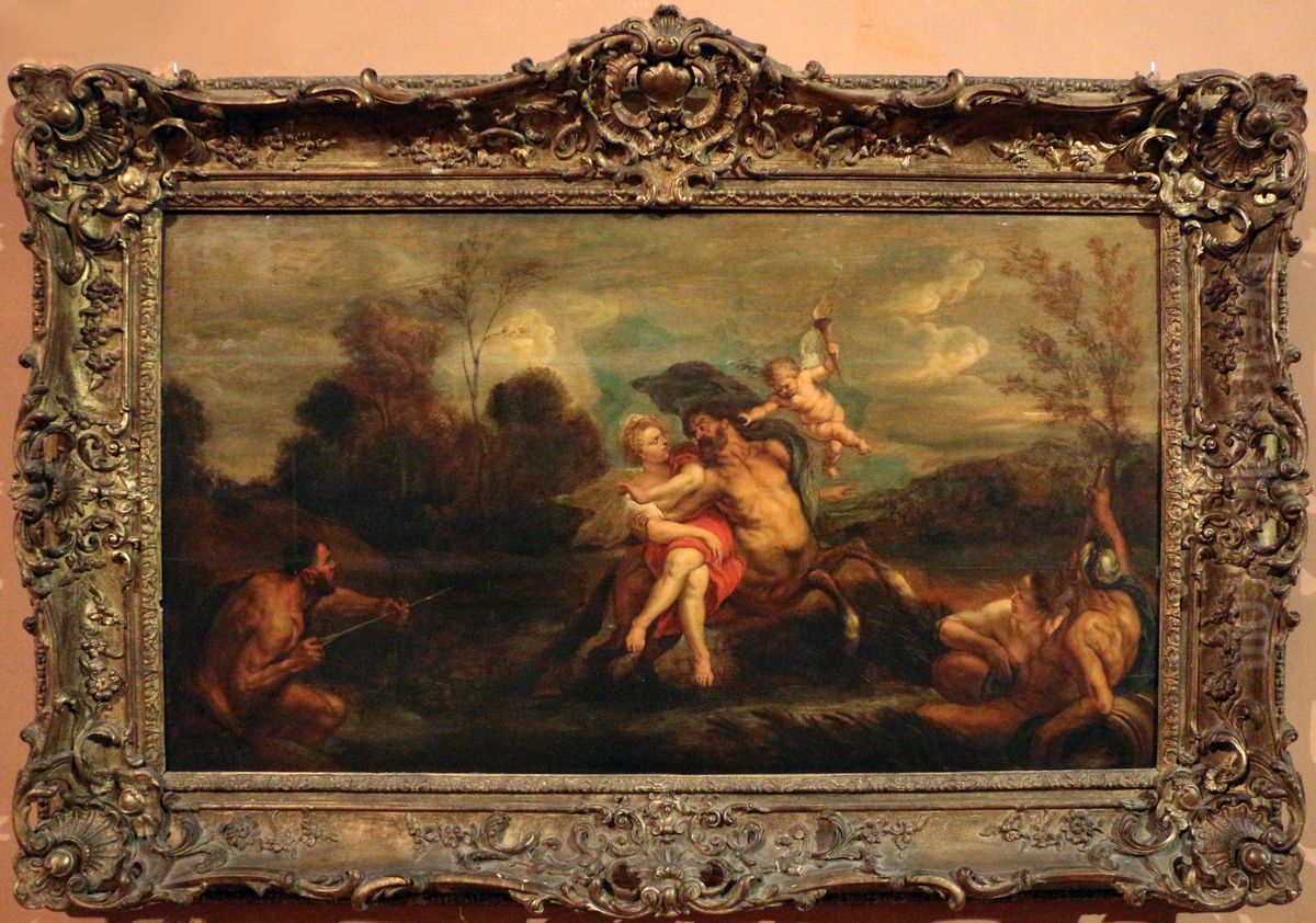 Nessus and Deianira Oil Painting by (studio of) Rubens, Peter Paul