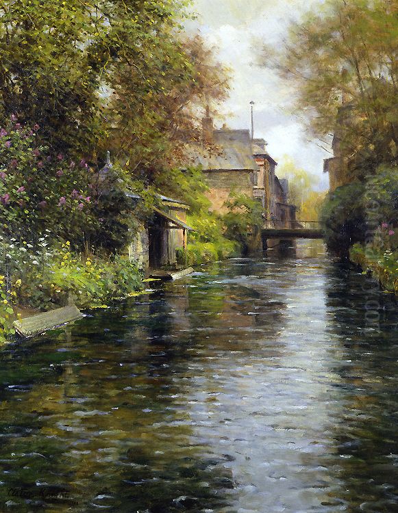 Beaumont-le-Roger Oil Painting by Louis Aston Knight