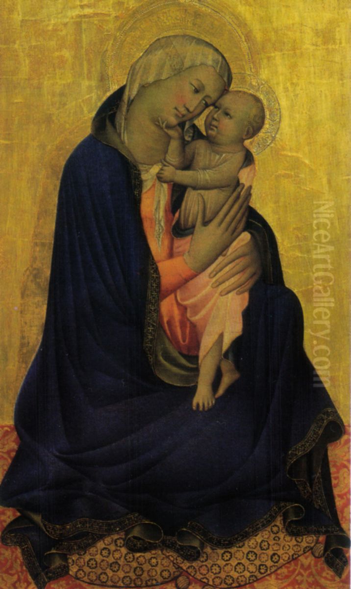Madonna and child Oil Painting by Gherardo Starnina