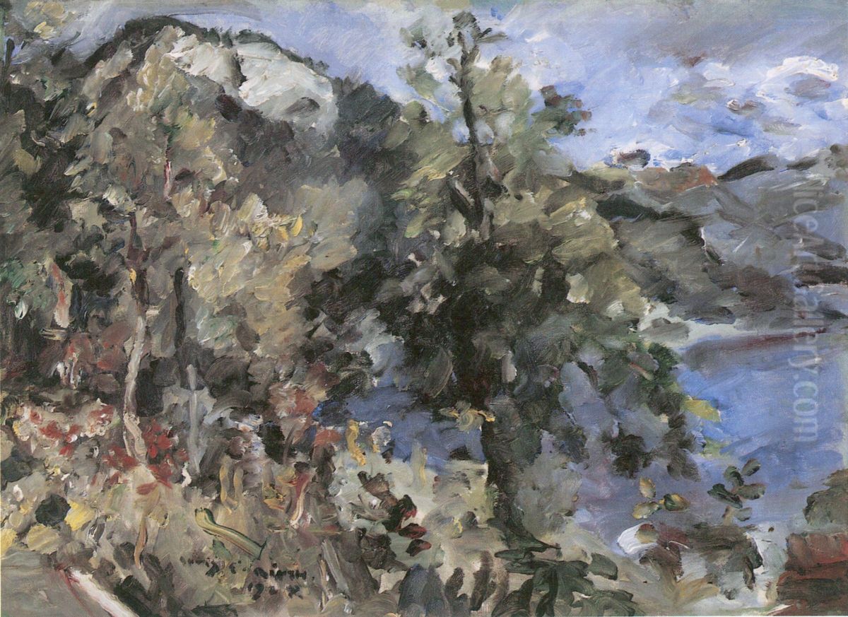 Der Jochberg am Walchensee Oil Painting by Lovis (Franz Heinrich Louis) Corinth