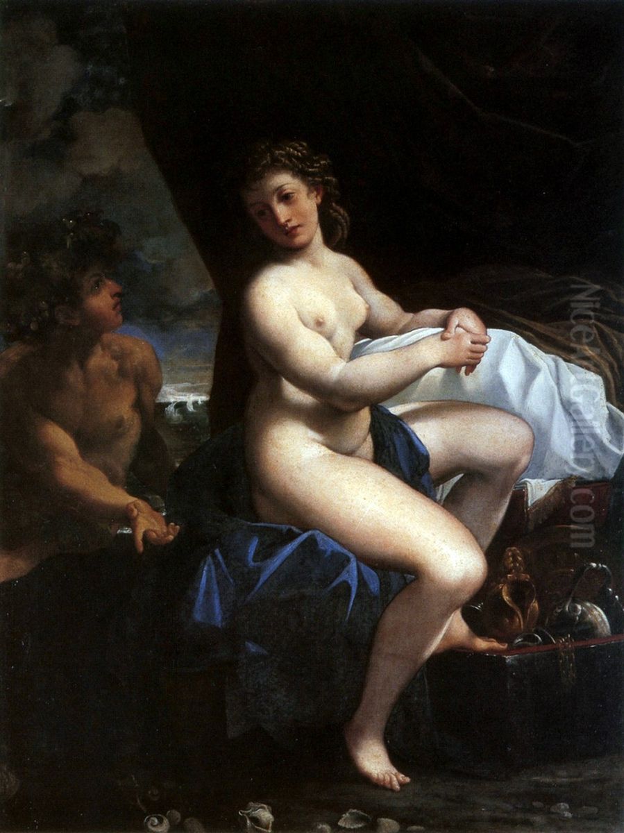 Bacco e Arianna Oil Painting by Ludovico Carracci