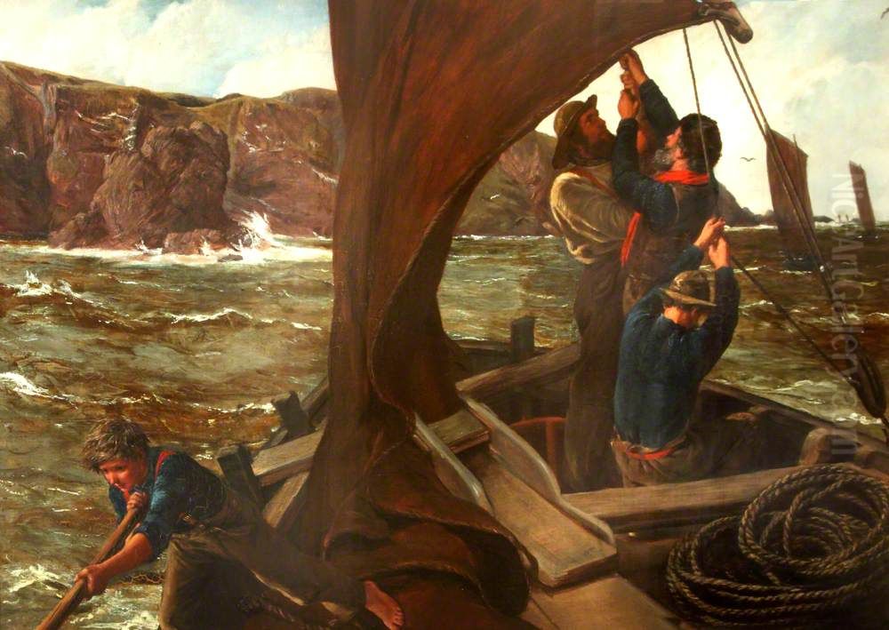 Give us this day our daily bread Oil Painting by James Clarke Hook