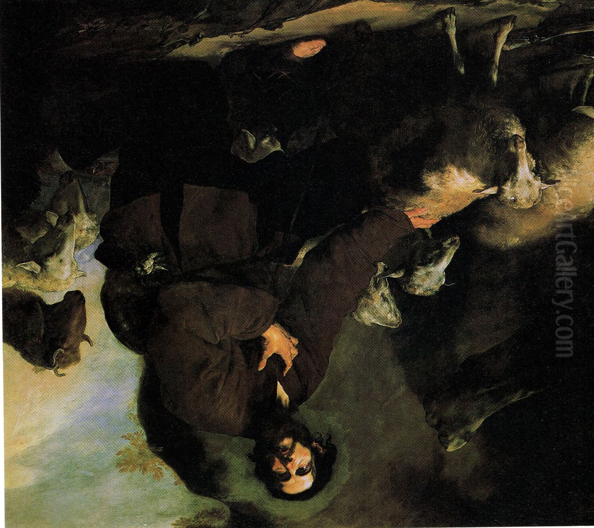 Jacob y el rebano de Laban Oil Painting by Jusepe de Ribera